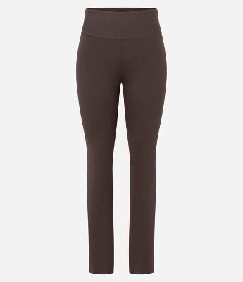 Calça Reta Esportiva em Microfibra