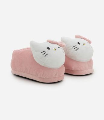 Pantufa Infantil Fechada com Personagem Hello Kitty – Tam 29 a 36