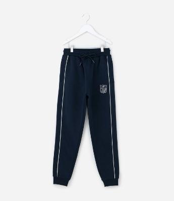 Calça Infantil em Moletom com Bordado NFL – Tam 5 a 14 Anos