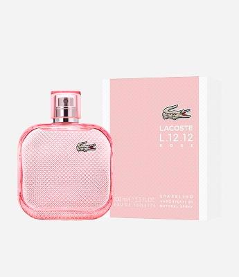 Perfume Lacoste L1212 Rose Sparkling Eau de Toilette Feminino