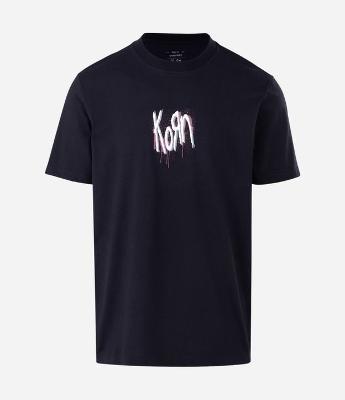Camiseta Manga Curta em Algodão do Korn