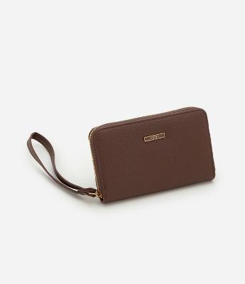 Carteira Floater Pequena em PU com Alça