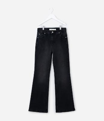 Calça Infantil Flare em Jeans com Cós Tradicional – Tam 5 a 14 Anos