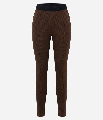 Calça Legging em Ponto Roma com Cós Elástico