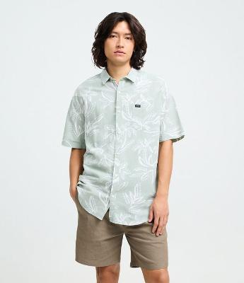 Camisa Relaxed em Tricoline com Estampa Floral