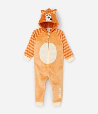 Pijama Infantil Jumper Bingo com Capuz 3D – Tam 2 a 8 Anos