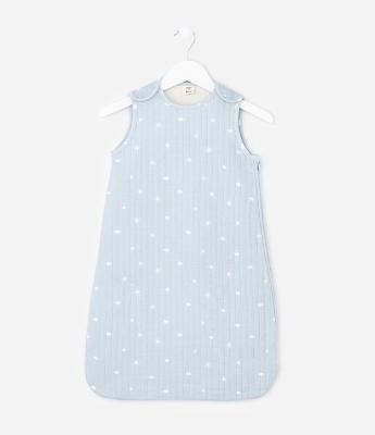 Saco de Dormir Infantil Matelassado com Estampa Fullprint - Tam U