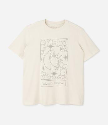Camiseta Alongada Celestial Intuition Curve & Plus Size