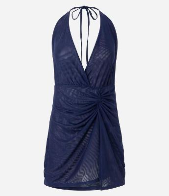 Saída de Praia Vestido com Detalhe Torcido