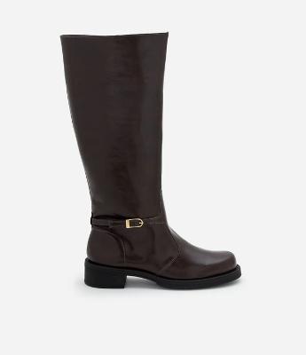 Bota Montaria em PU com Cano Alto