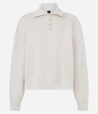 Blusão Moletom com Botõezinhos Delicados