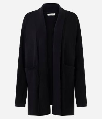 Cardigan Alongado em Tricô