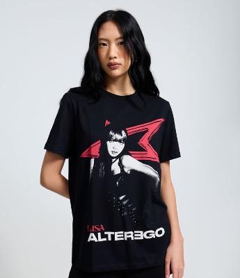 Camiseta com Estampa Cantora Lisa do Álbum Alterego
