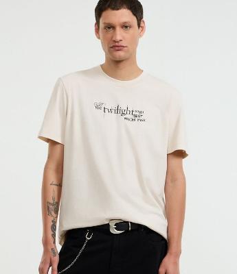 Camiseta Comfort em Algodão com Estampa Twilight