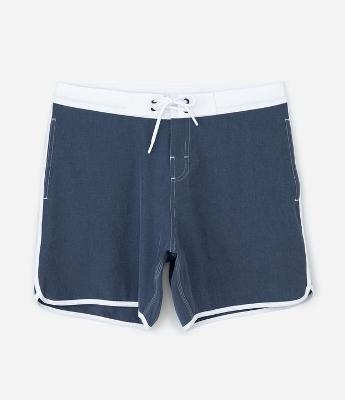 Bermuda de Banho com Linha na Barra e Lateral