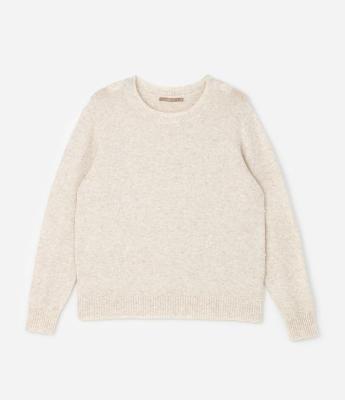 Suéter em Tricô com Pérola Curve & Plus Size