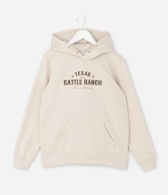 Casaco Infantil com Estampa Texas em Relevo – Tam 5 a 14 Anos