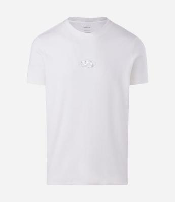 Camiseta Muscle Manga Curta em Algodão com Estampa Tribal Localizada