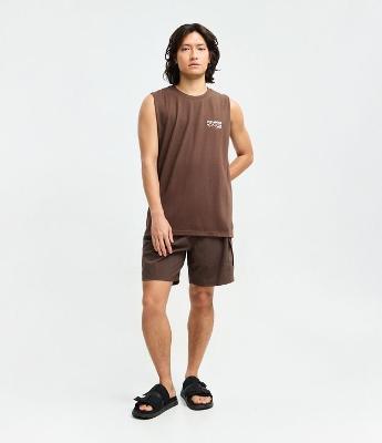 Bermuda em Poliamida com Bolsos Laterais