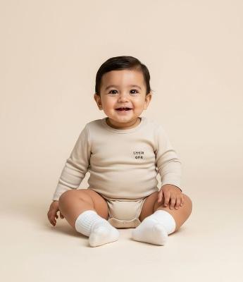 Body Infantil com Estampa de Urso e Lettering – Tam RN a 18 Meses