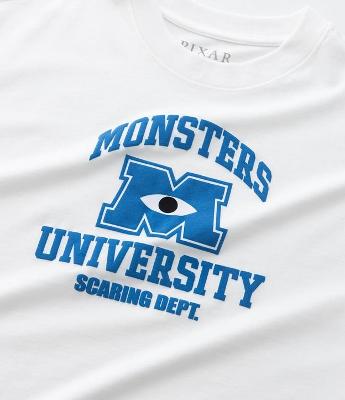 Camiseta Infantil com Estampa Monstros S.A – Tam 7 a 16 Anos