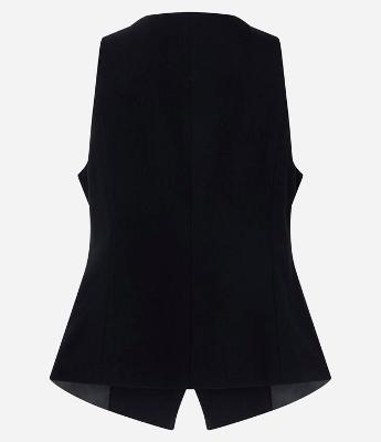 Colete Alfaiatado com Caimento Diferenciado