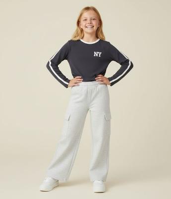 Blusa Infantil Baby Look com Lettering – Tam 5 a 14 Anos