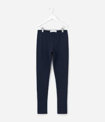 Calça Infantil Legging em Moletinho com Felpa – Tam 5 a 14 Anos