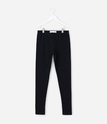 Calça Infantil Legging em Moletinho com Felpa – Tam 5 a 14 Anos