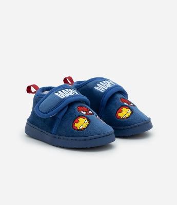 Pantufa Infantil Fechada Mini Heróis – Tam 19 a 28