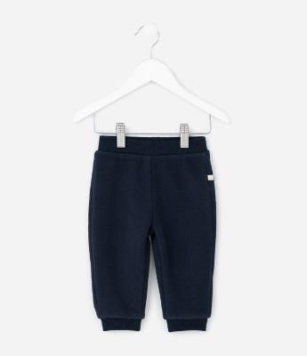 Calça Infantil em Polar Fleece com Punhos – Tam RN a 12 Meses