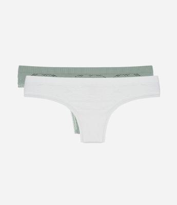 Kit 2x1 Calcinha Biquíni Seamless Texturizada