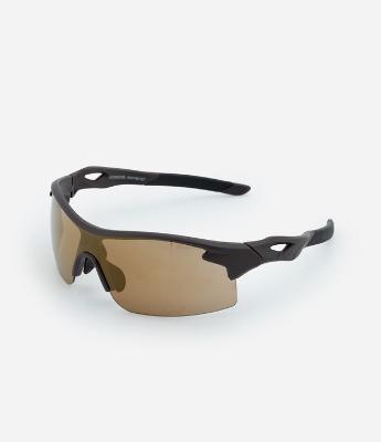 Óculos de Sol Esportivo com Lente Curvada