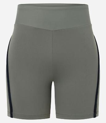 Short Esportivo em Microfibra com Viés Contrastante