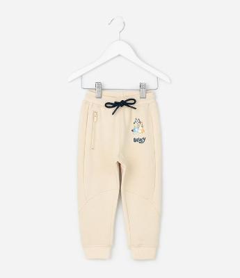 Calça Infantil com Bolso e Estampa Bluey – Tam 1 a 6 Anos
