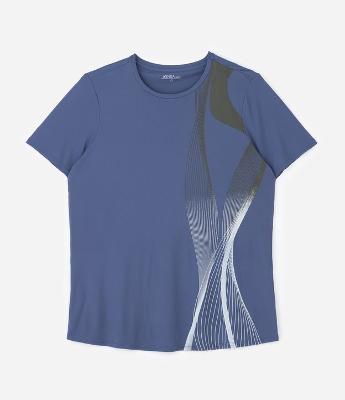 Camiseta Esportiva com Tecnologia Dry Curve & Plus Size