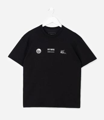 Camiseta Infantil com Tecnologia Dry e Estampa Lettering – Tam 5 a 14 Anos