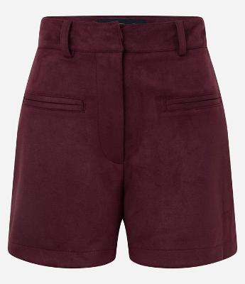 Short em Suede Cintura Alta com Passantes
