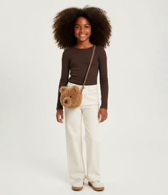 Body Infantil Baby Look Manga Longa – Tam 7 a 16 Anos