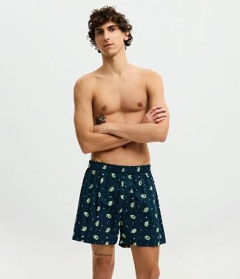 Cueca Samba Canção em Tricoline Estampa Aliens Toy Story