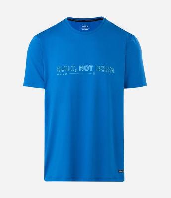 Camiseta Manga Curta Dry com Lettering Refletivo