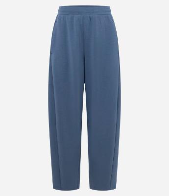 Calça em Modal com Cós Elástico e Amarração