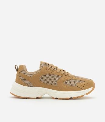 Tênis Casual Esportivo em Material Sintético