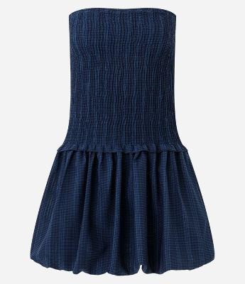 Vestido Tomara que Caia Balonê com Franzido no Busto