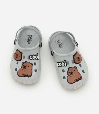 Sandália Babuche Infantil com Patch Capivara – Tam 20 a 25