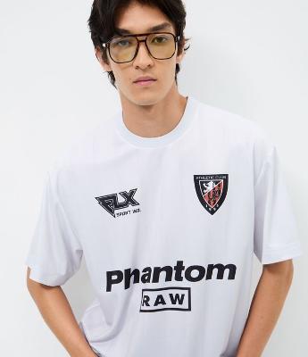 Camisa Boxy Manga Curta Phantom