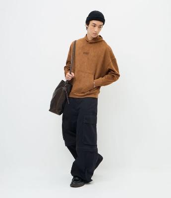 Calça Mega Baggy Lisa que Vira Bermuda