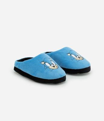 Pantufa Infantil Sonic em Fleece – Tam 29 a 38