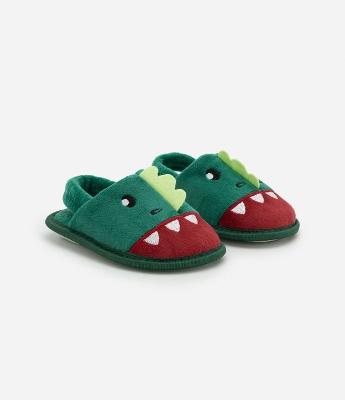 Pantufa Infantil Dinossauro com Elástico – Tam 21 a 28