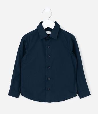 Camisa Infantil Manga Longa em Fibra de Bambu – Tam 1 a 6 Anos